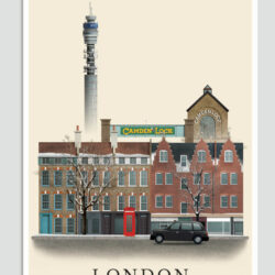 London postcard by Martin Schwartz
