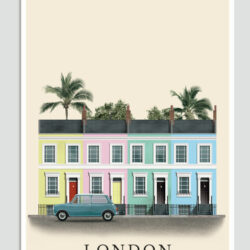 London postcard by Martin Schwartz