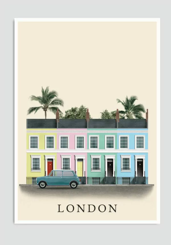 London postcard by Martin Schwartz