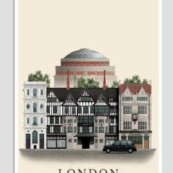 London postcard by Martin Schwartz