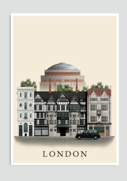 London postcard by Martin Schwartz