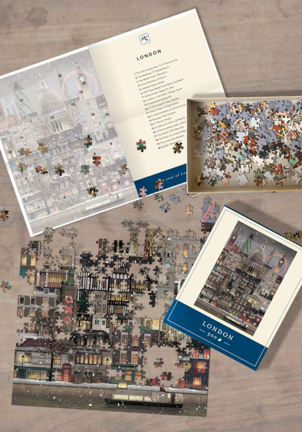 NEW: Christmas in London (500 pieces) - Image 2