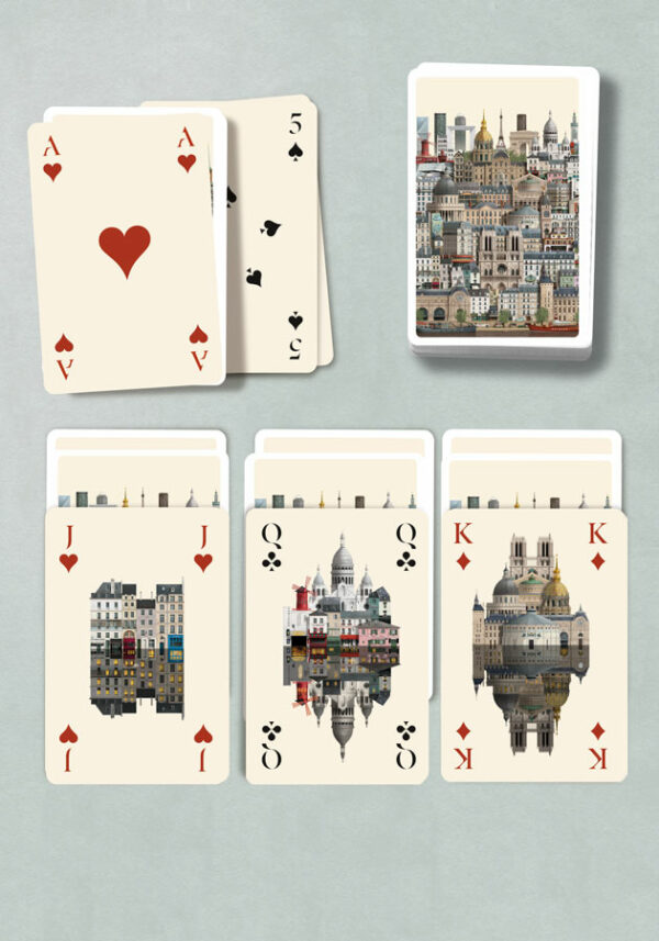 One deck of Paris Playing Cards - Image 3