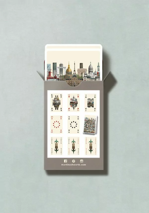 One deck of Paris Playing Cards - Image 2