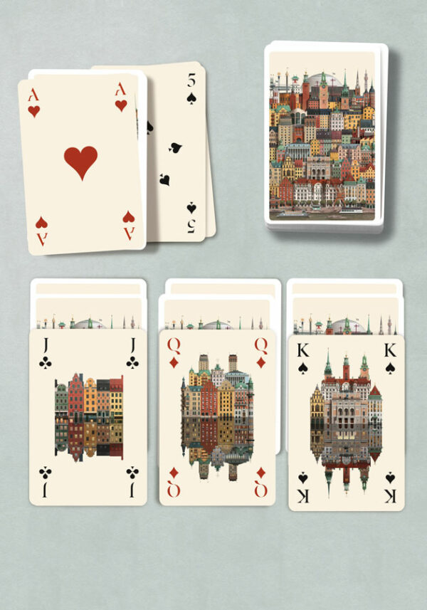 One deck of Stockholm Playing Cards - Image 3