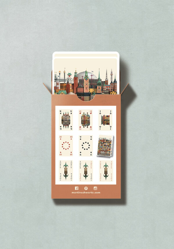 One deck of Stockholm Playing Cards - Image 2