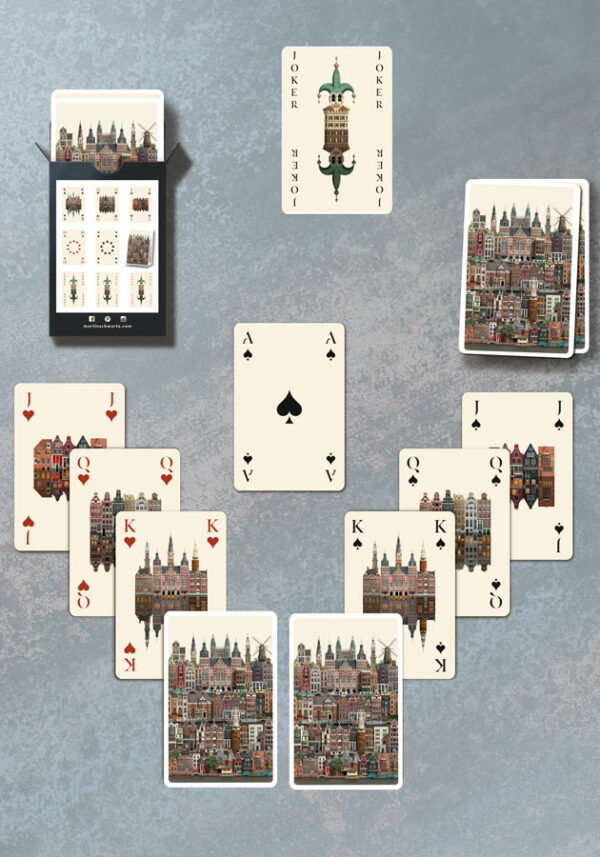 One deck of Amsterdam Playing Cards - Image 3
