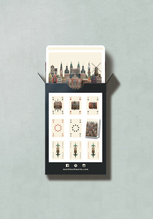 One deck of Amsterdam Playing Cards - Image 2