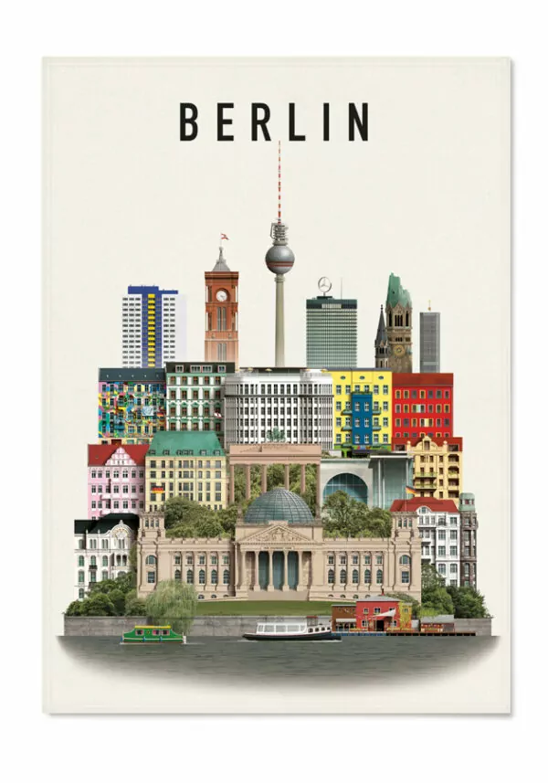 Tea Towel Berlin