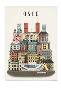 Tea Towel Oslo