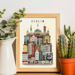 Berlin A4 print - Image 3