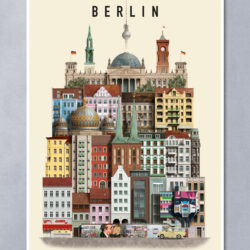 Berlin A4 print