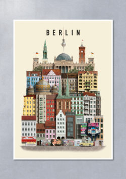 Berlin A4 print