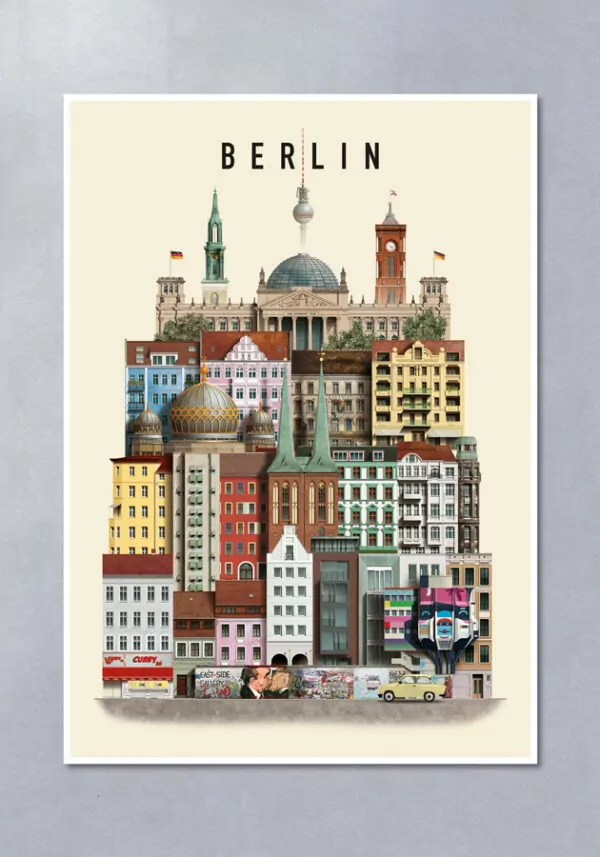 Berlin A4 print