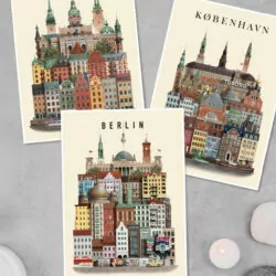 Berlin A4 print - Image 2