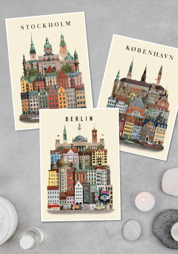 Berlin A4 print - Image 2