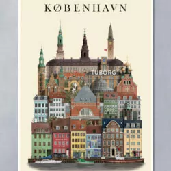 København A4 print