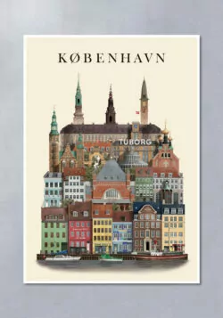 København A4 print