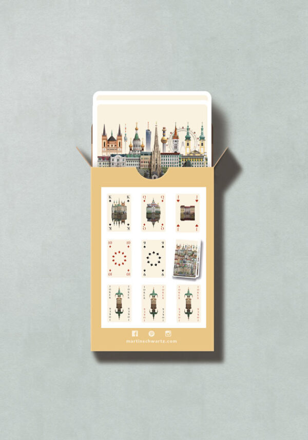 One deck of Wien Playing Cards - Image 2