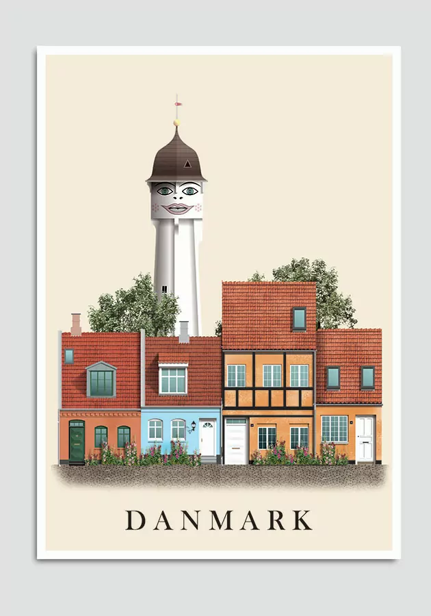 Danmark postkort I (A6) – Martin Schwartz shop